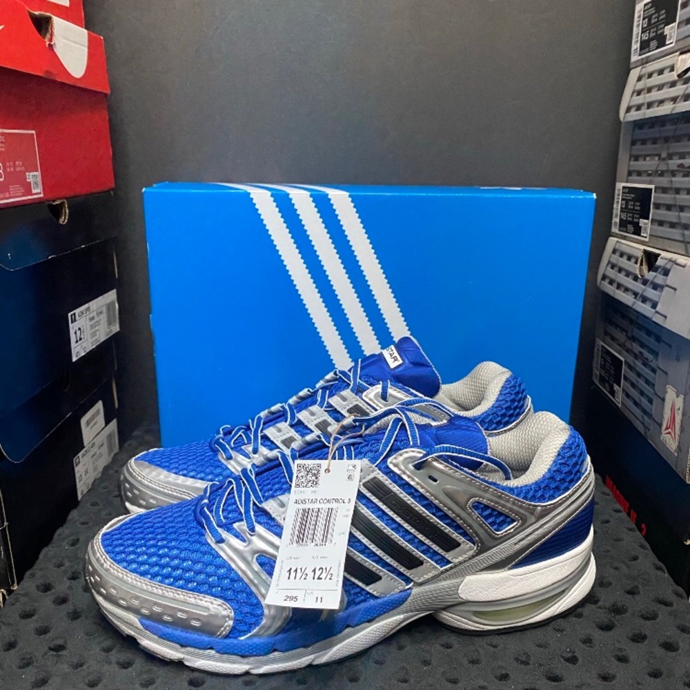 Adidas Adistar Control 5 Running Shoes Royal Blue/Silver